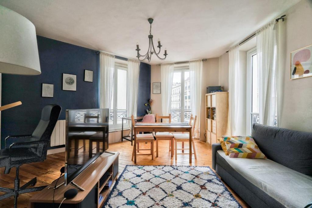 Appartement Cozy apartment for 4 located near Père Lachaise 86 Rue de la Réunion, 75020 Paris
