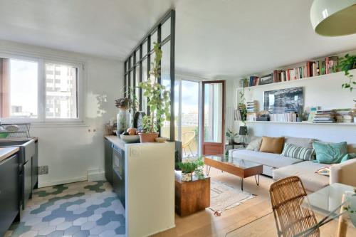 Appartement Cozy apartment for 4 near Villette 2 Rue Riquet Paris
