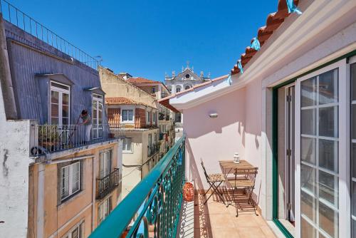 Appartement Cozy apartment in historic center with terrace Rua do Vale 18 3ºD Lisbonne