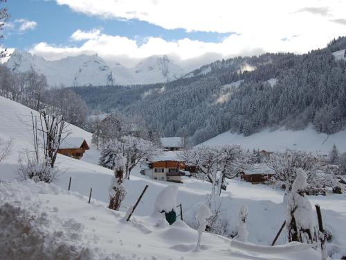 Cozy Chalet in Grand Bornand with Garden Furniture Le Grand-Bornand france