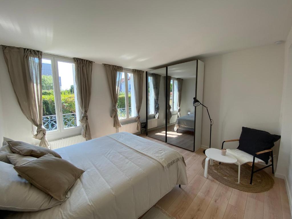Appartement Cozy flat with garden between Paris & Disney 48 Avenue Paul Doumer, 93330 Neuilly-sur-Marne