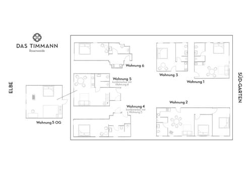 Appartements Das Timmann 10 Rosenweide Stelle