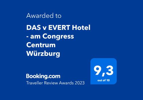 Hôtel DAS v EVERT Hotel - am Congress Centrum Würzburg Pleichertorstr. 26 Wurtzbourg