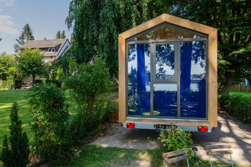 Das Wiesenhaus: Wohnen im Tiny House direkt am Rhein Cologne allemagne