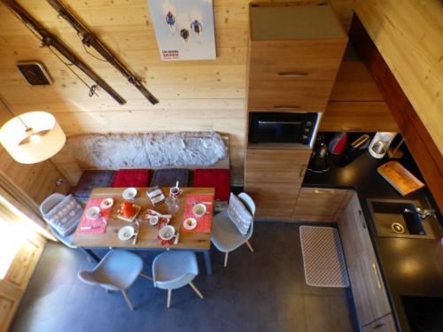 Demi Chalet duplex La Pierra Menta Les Saisies 6 pers 3 chambres Les Saisies france