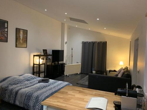 Maison de vacances Dépendance au calme dans un cadre bucolique Strasbourg Europapark Rue de la Liberté Fegersheim