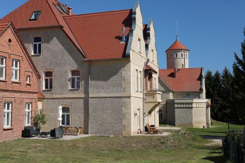 Der Westflügel Downton Abbey Stolpe auf Usedom allemagne