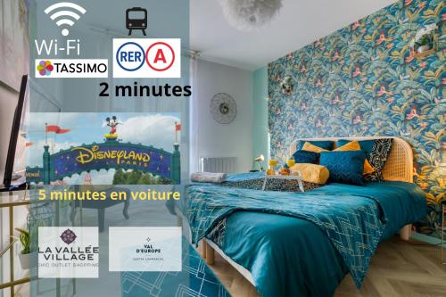 Disneyland à 5min Paris à 35min Proche RER A Montévrain france