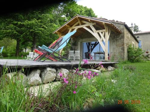 Maison de vacances Domaine d'exception pour groupe dans site naturel Le Siara La Chaudière