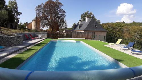 Domaine de Galoubet, Lot , Gîtes de charme Beaumat france