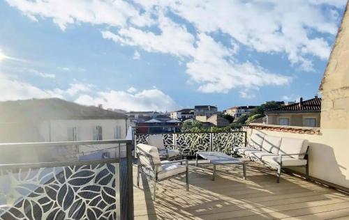 Duplex 120m2 terrasse vue sur Nîmes Nîmes france