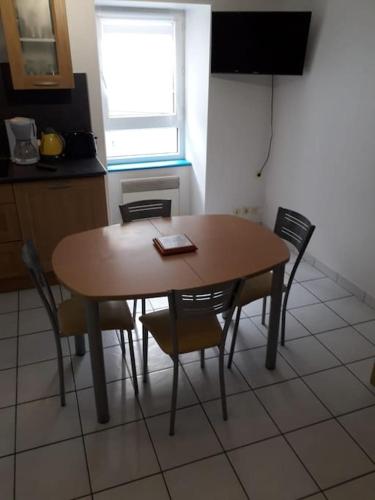 Appartement Duplex entier 2 personnes centre ville 18 rue Louis Pasteur Audierne