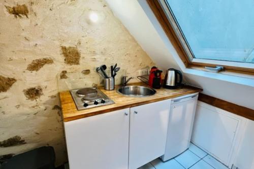 Duplex studio in the heart of the historic center Vannes france