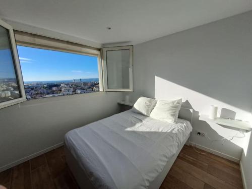 Duplex Vue 180° avec mer et Parking gratuit Marseille france