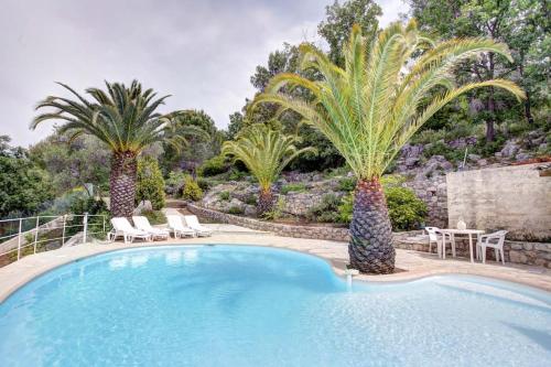 Villa Eden Roc Villa near Cannes, Swimmingpool Sauna & Quiet 540 Chemin de la Miaine Roquefort-les-Pins