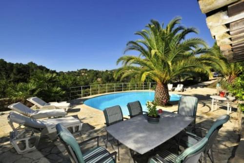 Eden Roc Villa near Cannes, Swimmingpool Sauna & Quiet Roquefort-les-Pins france