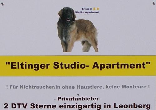 Eltinger Studio Apartment Leonberg allemagne