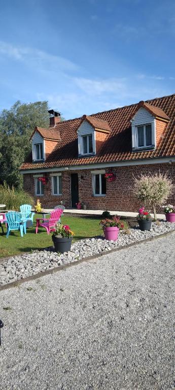 Maison de vacances Entre Terre et Marais 14 Rue de la Rivière du Scoubroucq, 62500 Clairmarais