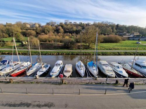 Escapade sur le port de Dinan Dinan france