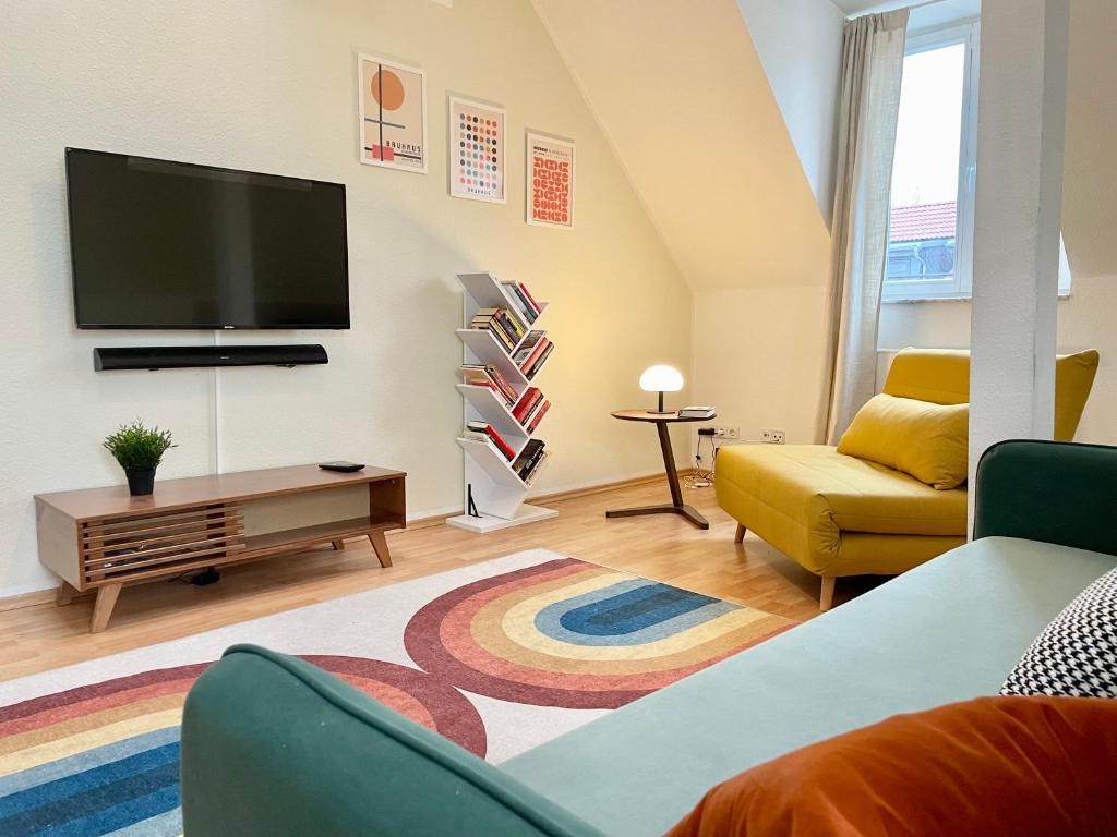 Appartement Exklusives Designer Bauhaus Apartment mit Bibliothek Coppistraße 59, 04157 Leipzig