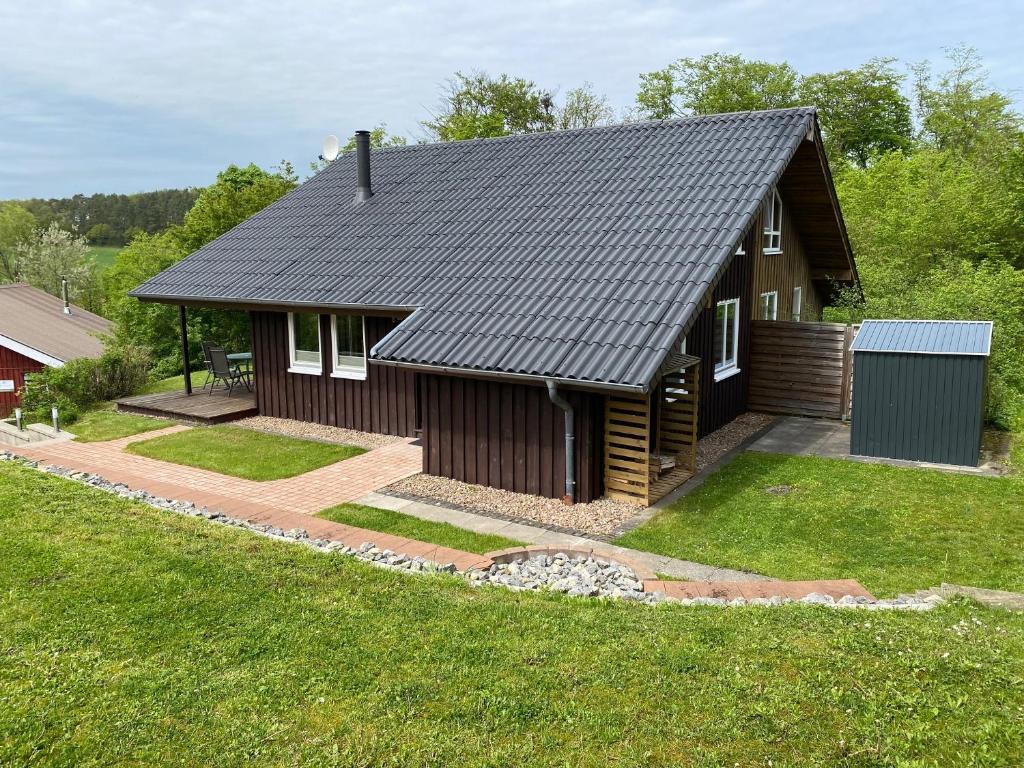 Maison de vacances EXTERTAL-FERIENPARK - Premium-Ferienhaus Sonnenhügel #36 36 Zum Grundberg, 32699 Extertal
