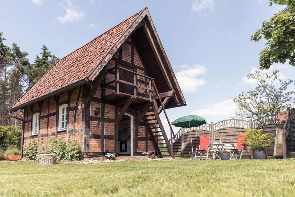 Maison de vacances Fachwerk-Treppenspeicher, Ruhe auf dem Land, Haustiere willkommen, Leihfahrräder, 24-7 check in Schafwinkler Dorfstraße 10b, 27308 Kirchlinteln