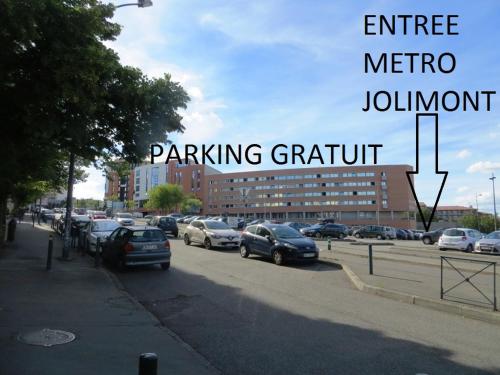 Facile, Lumineux, Parking, Metro, proche du Centre Toulouse france