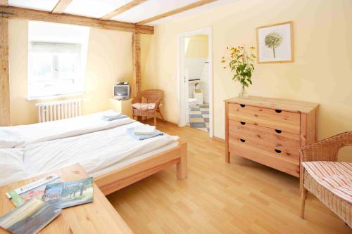 Maison d'hôtes Familien- und Freizeithotel Gutshaus Petkus Merzdorfer Straße 36 Petkus