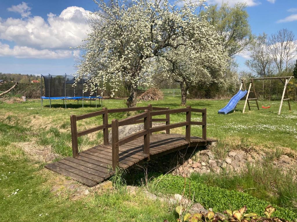 Maison de vacances Familienfreundliche Unterkunft direkt am Nationalpark unteres Odertal 10 Am Speicher, 16303 Criewen