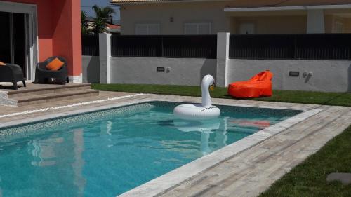 Maison de vacances Family Villa Pool & Beach Rua Mário Casimiro n 11 Caparica