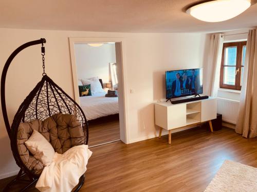 Appartement FELIX LIVING 2, Cozy & modern & Netflix Wohnung mit Blick ins Grüne 40 Freyunger Straße 1. Obergeschoss Passau