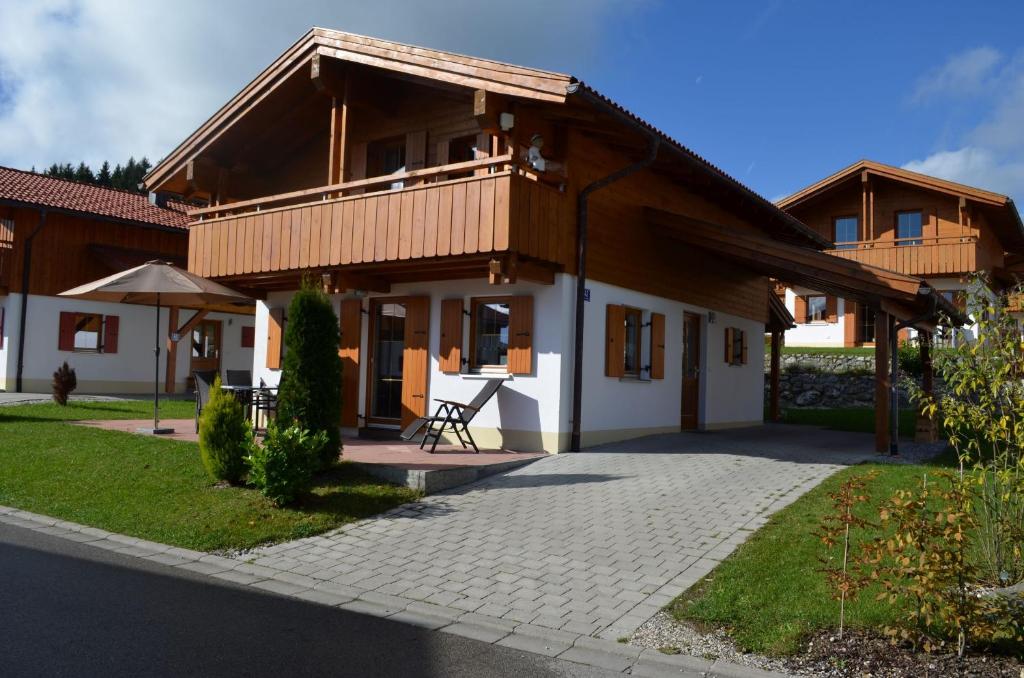 Maison de vacances Feriendorf Via Claudia Haus 42 Onkel Leo Via Claudia, 86983 Lechbruck am See