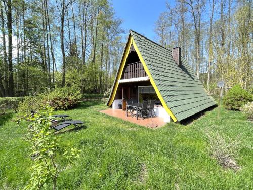 Maison de vacances Ferienhaus Ahrensdorf UCK 129 Feriensiedlung am Lübbesee, Bootsverleih Albrechtsthal