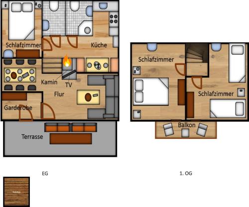 Ferienhaus bei Simone mit Sauna Kirchheim allemagne