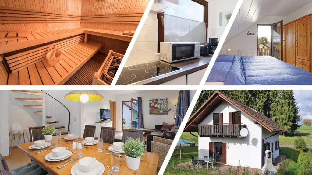 Maison de vacances Ferienhaus bei Zoe mit Sauna Reimboldshäuser Str. 1, Dorf 4, Haus 32, 36275 Kirchheim