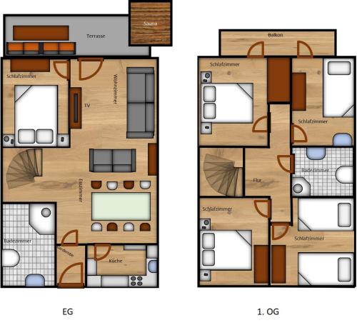 Ferienhaus bei Zoe mit Sauna Kirchheim allemagne