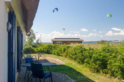 Appartement Ferienhaus Boddentraum Haus Morgenrot Terrasse, Garten, Meerblick Am Hafen 16 Gager