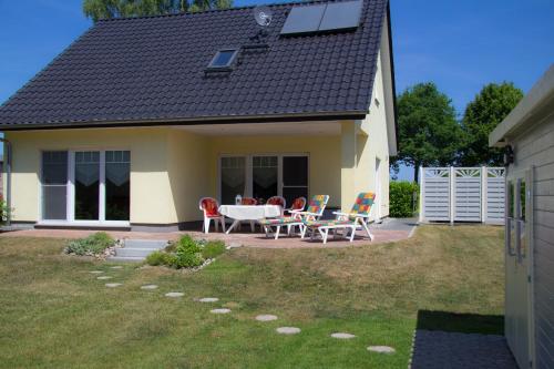 Maison de vacances Ferienhaus Ellernblick mit Sauna 4c Dorfstraße Steffenshagen