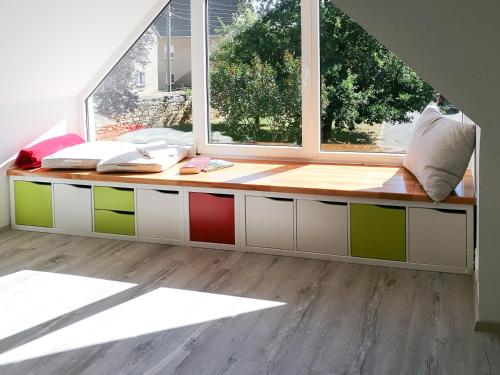Maison de vacances Ferienhaus Görmer mit Wasserbett OT Großbraunshain 26 Schmölln