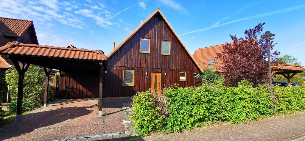 Maison de vacances Ferienhaus Heidegeist 79 Up De Linnen, 29614 Soltau