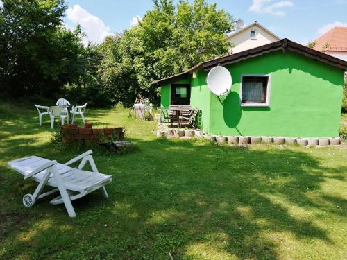 Maison de vacances Ferienhaus im fränkischen Seenland - Altmühltal Biburg, 44 Ferienhütte Eichstätt