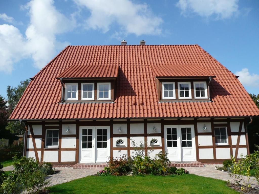 Maison de vacances Ferienhaus Kornblume Dorfstraße 7a, 17406 Krienke