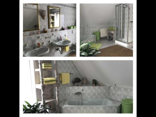 Maison de vacances Ferienhaus mit Poolhalle und Sauna Keltenstraße 8 Pyrbaum