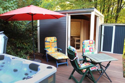 Maison de vacances Ferienhaus Refugium Weststraße 11 Sessenbach