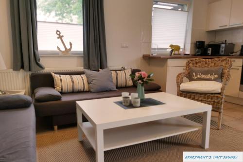 Appartements Ferienhaus Seeschwalbe 22 Hilgenweg Tossens