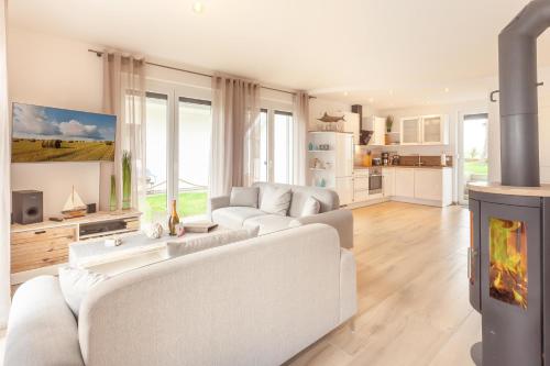 Maison de vacances Ferienhaus Sonnendeck 36 - Sauna, Whirlpool, Fahrräder, Wifi Dorfstraße 36b Breege