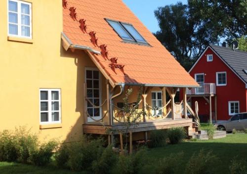 Maison de vacances Ferienhaushälfte Nordlicht An der Fagnitz 3 Krummin