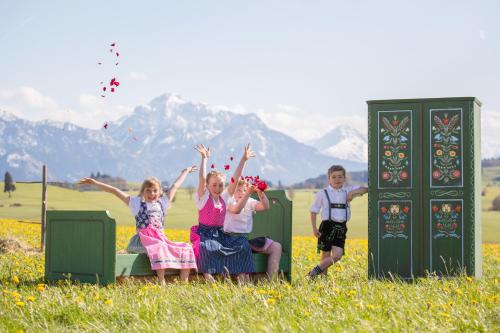 Appartements Ferienhof Bayrhof 4 Huttler Roßhaupten