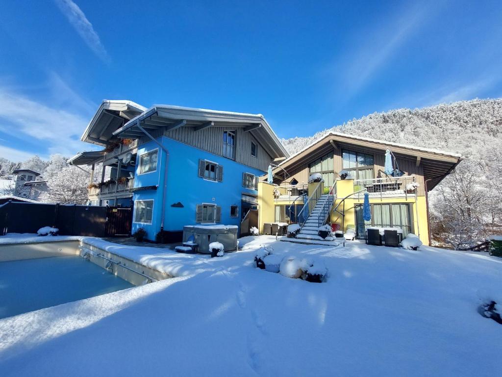 Maison d'hôtes Ferienparadies Alpenglühn Wiesenweg 4, 83471 Berchtesgaden