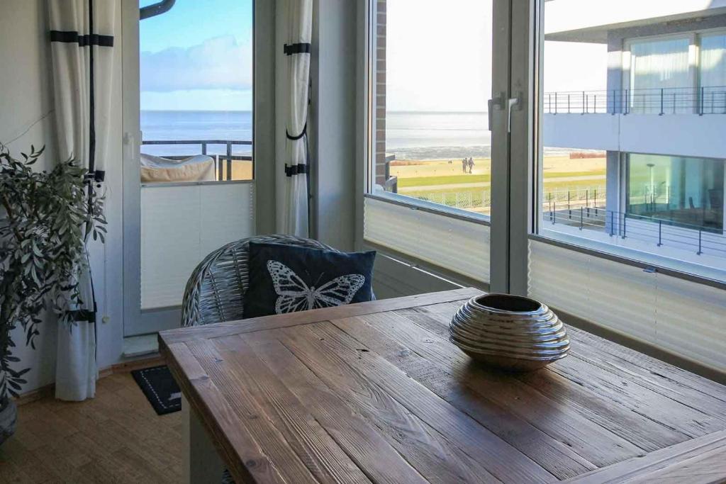 Appartement Ferienwohnung-25-mit-Meerblick-in-der-Residenz-Meeresbrandung Duhner Strandstraße 31-33, 27476 Cuxhaven